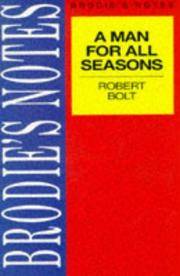 image of Man for All Seasons (Brodies Notes)