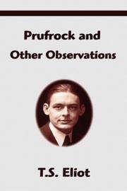 cover of Prufrock And Other Observations
