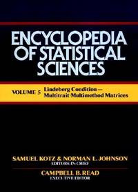 Lindeberg Conditions to Multitrait-Multimethod Matrices, Volume 5, Encyclopedia of Statistical...
