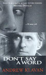 image of Don't Say a Word