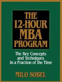 12 HOUR MBA PROGRAM