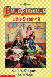 BSLS # 9 Karen's Sleepover
