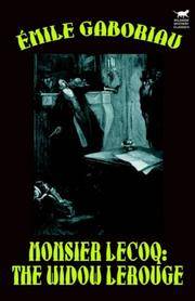 image of Monsieur Lecoq: The Widow LeRouge
