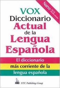 image of Vox Diccionario Actual De La Lengua Espanola