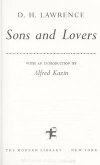 cover of Sons and Lovers