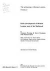 The Archaeology of London Volume 1 The upper Walbrook in the Roman period 1990 CBA Research Report 69