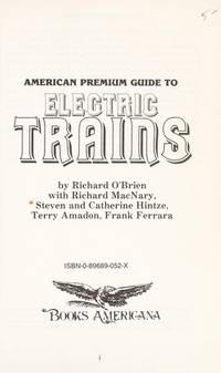 American Premium Guide to Electric Trains