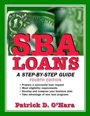 cover of SBA Loans: A Step-by-Step Guide