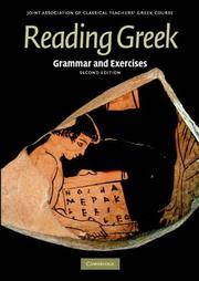image of Reading Greek: Grammar and Exercises