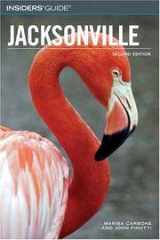 INSIDERS' GUIDE TO JACKSONVILLE by JOHN MARISA. AND FINOTTI - Paperback - from Picaresque Books & Galerie Fantoosh (SKU: 902)