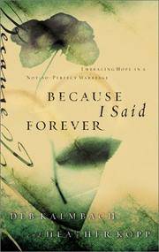 Because I Said Forever: Embracing Hope I