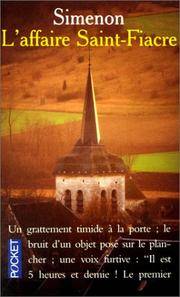 L&#039; Affaire St-Fiacre (Presses-Pocket) (French Edition) by Simenon, Georges