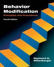 image of Behavior Modification: Principles and Procedures