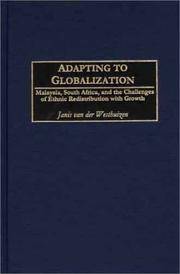 Adapting to Globalization: Malaysia, South Africa, and the Challenges of Ethnic Redistribution...