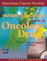 American Cancer Society Patient Education Guide to Oncology Drugs (Jones & Bartlett Series in...