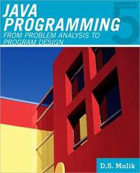 image of Java(TM) Programming: From Problem Analysis to Program Design