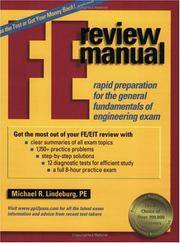 FE Review Manual: Rapid Preparation for the General Fundamentals of Engineering