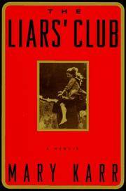 cover of THE LIAR'S CLUB.