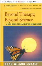 image of Beyond Therapy, Beyond Science: A New Model for Healing the Whole Person
