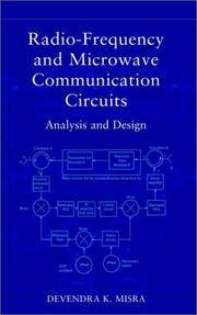Radio-Frequency and Microwave Communications Circuits: Analysis and Design