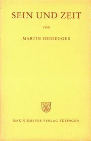 image of Sein Und Zeit (German Edition)