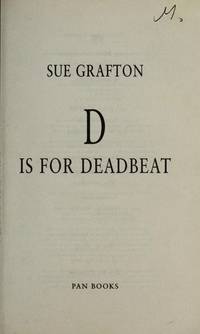 D is for Deadbeat [Paperback] Grafton, Sue