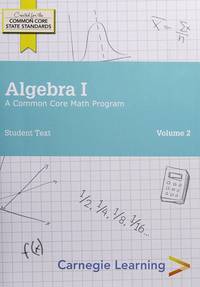 Algebra 1 Common Core Student Skills Practice Carnigie Learning