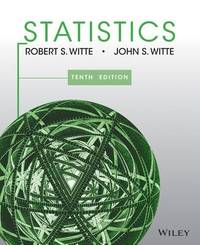 Statistics (ISBN: 9781118450536)