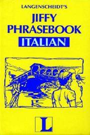 Langenscheidt's Jiffy Phrasebook Italian