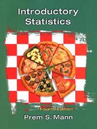 Introductory Statistics (ISBN: 9780471373537)