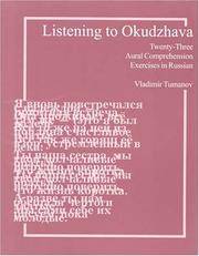 cover of Listening to Okudzhava: Twenty-Three Aural Composition Exercises in Russian (Texts Series)