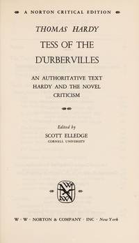 cover of Tess of the D'Urbervilles