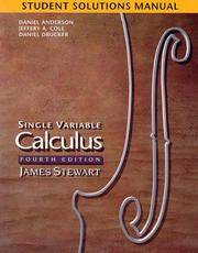 Single Variable Calculus : Concepts and Contexts