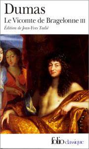 cover of Le Vicomte De Bragelonne