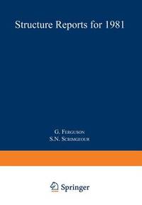 Structure Reports for 1981: Organic Section (Structure Reports B, 48)