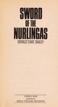 Sword Of Nurlingas  by Bailey, Gerald