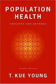 Population Health: Concepts and Methods