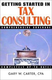 Getting Started in Tax Consulting
