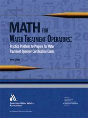 Math For Water Treatment Operators