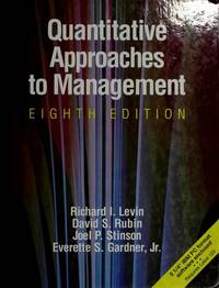 Quantitative Approaches to Management