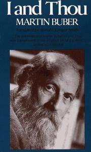 I and Thou by Buber, Martin