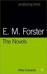 E.M. Forster: The Novels (Analysing Texts)