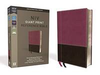 cover of Holy Bible: New International Version, Reference Bible, Pink/brown, Imitation Leather, Red Letter Edition, Comfort Print