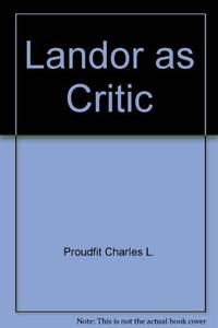 Landor as Critic.