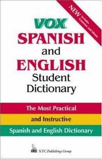 image of Vox Spanish and English Student Dictionary