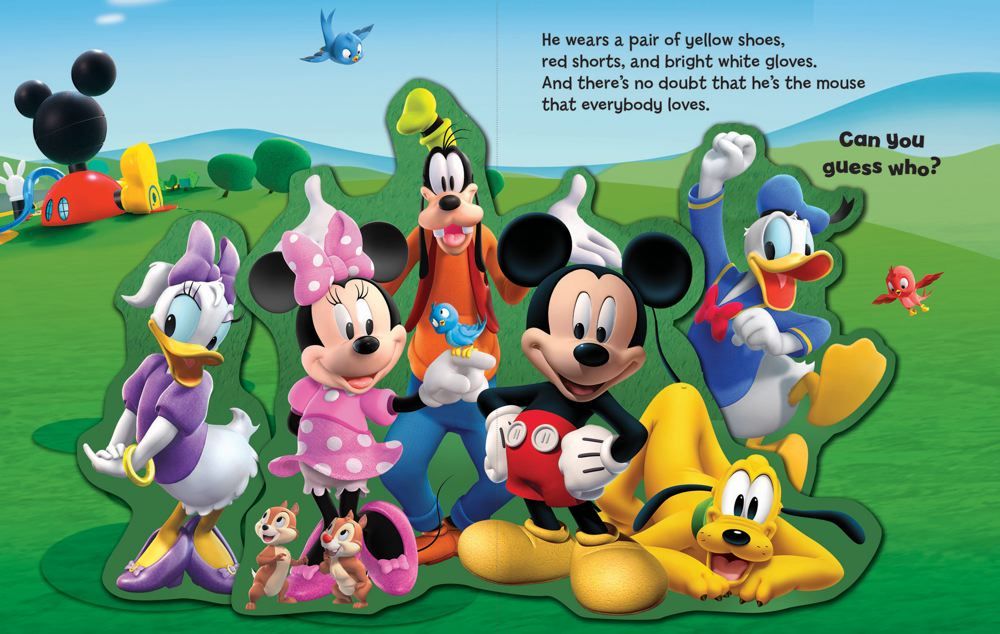 Disney Mickey Mouse Clubhouse: Guess Who, Mickey! by Mitter