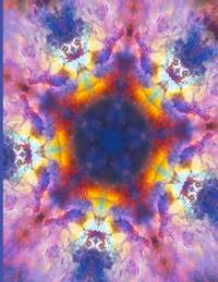 Fractal Space Photo Art Notebook: NASA Hubble Lagoon Nebula #2: A fractal image notebook made...