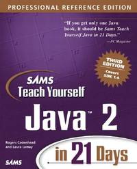 Sams Teach Yourself Java 2 in 21 Days