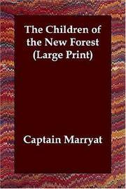 image of The Children of the New Forest (Large Print)