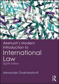 image of Akehurst's Modern Introduction to International Law